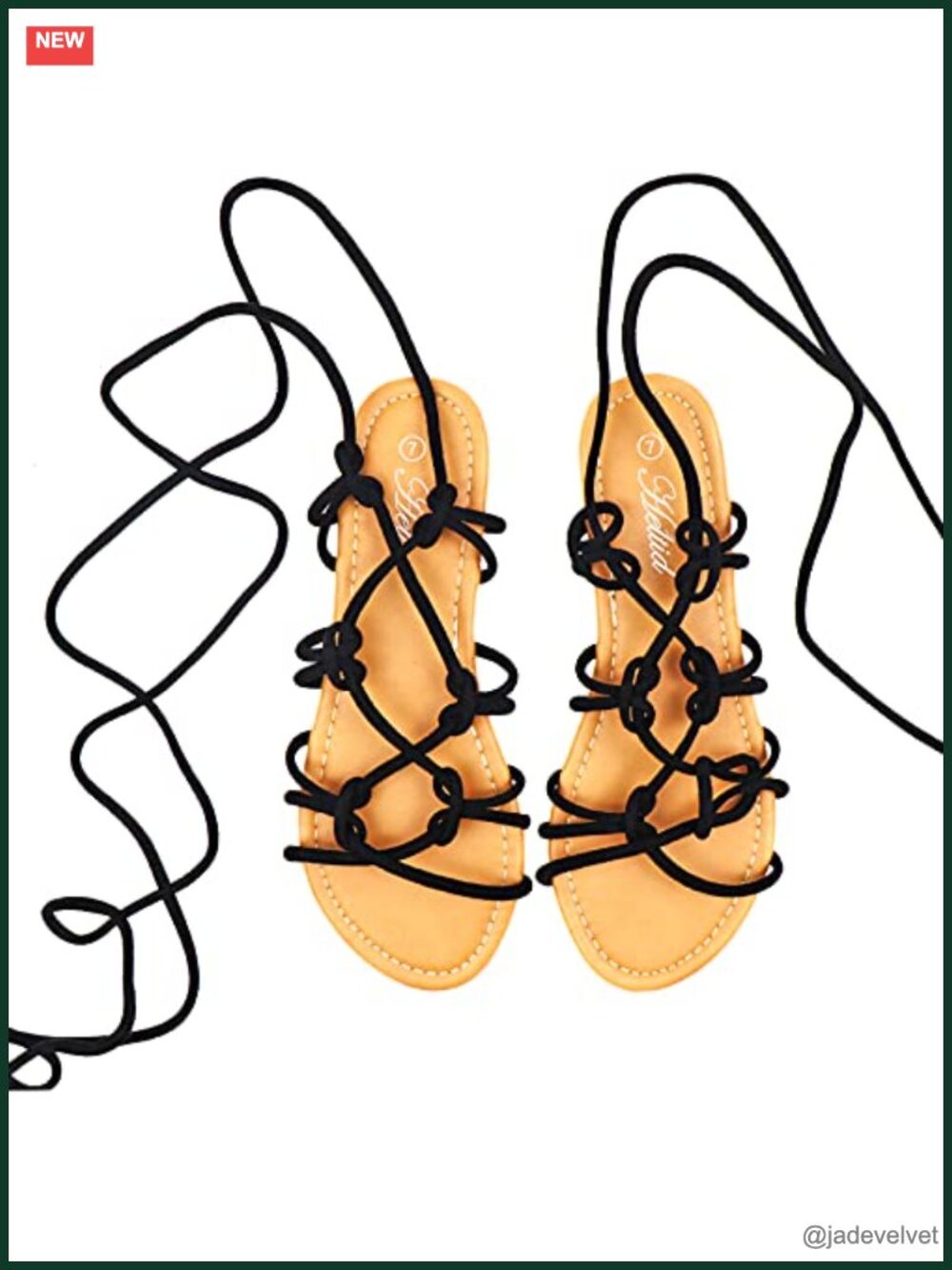 Lace Up Gladiator Flat Sandals Strappy Dressy Summer Tie Up